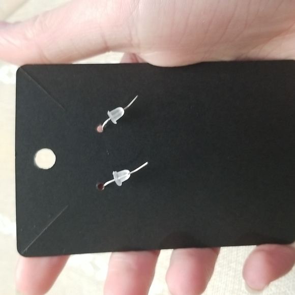 Resin Feather Earrings, Blue Tons 💙 - Picture 2 of 8